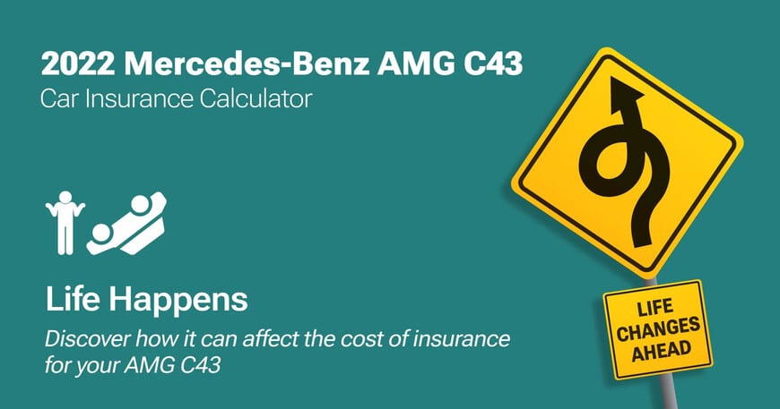 2022 Mercedes-Benz AMG C43 car insurance calculator image