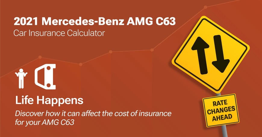 2021 Mercedes-Benz AMG C63 car insurance calculator image