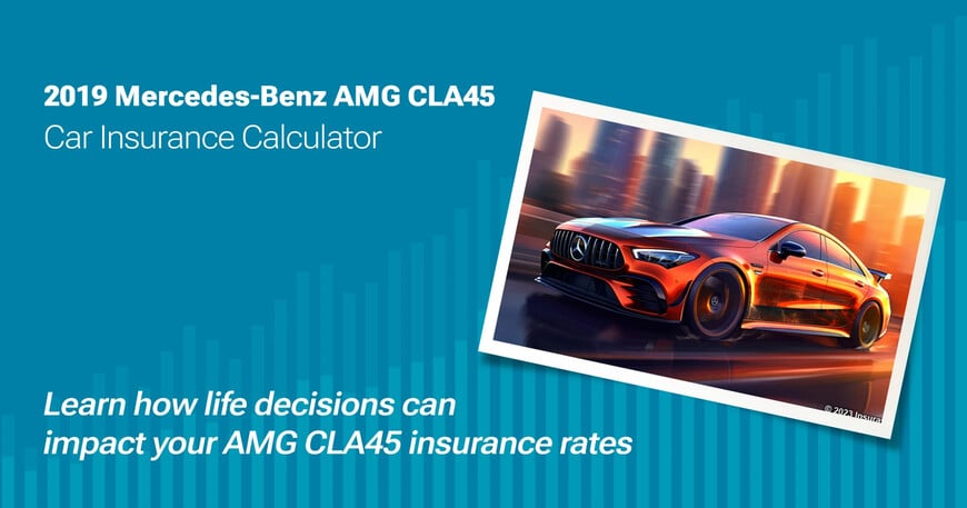 2019 Mercedes-Benz AMG CLA45 car insurance calculator image