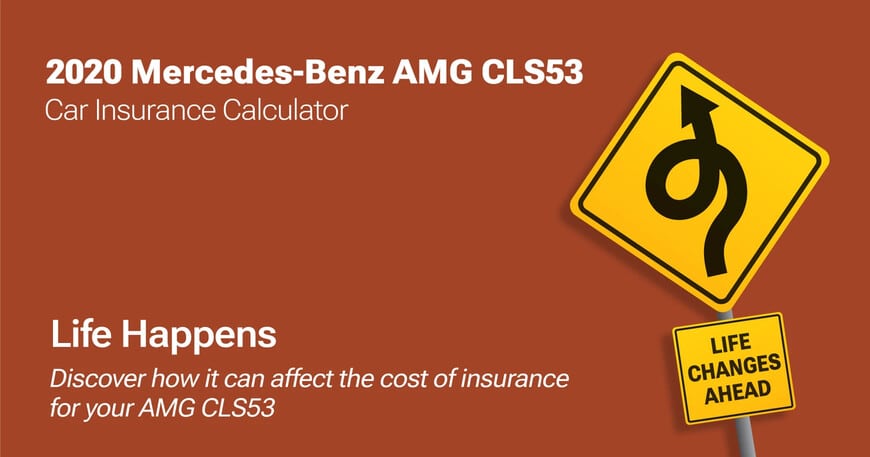 2020 Mercedes-Benz AMG CLS53 car insurance calculator image