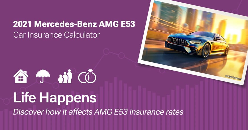 2021 Mercedes-Benz AMG E53 car insurance calculator image