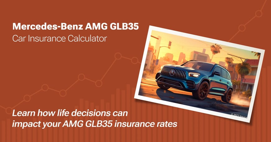 Mercedes-Benz AMG GLB35 car insurance calculator image
