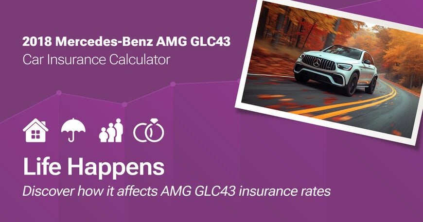 2018 Mercedes-Benz AMG GLC43 car insurance calculator image