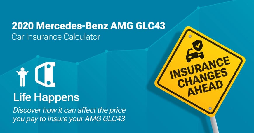 2020 Mercedes-Benz AMG GLC43 car insurance calculator image