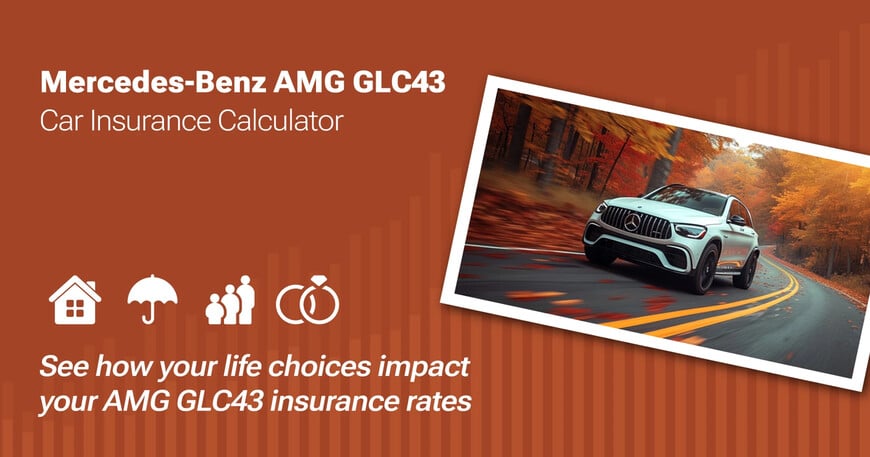 Mercedes-Benz AMG GLC43 car insurance calculator image
