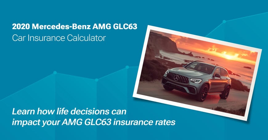 2020 Mercedes-Benz AMG GLC63 car insurance calculator image