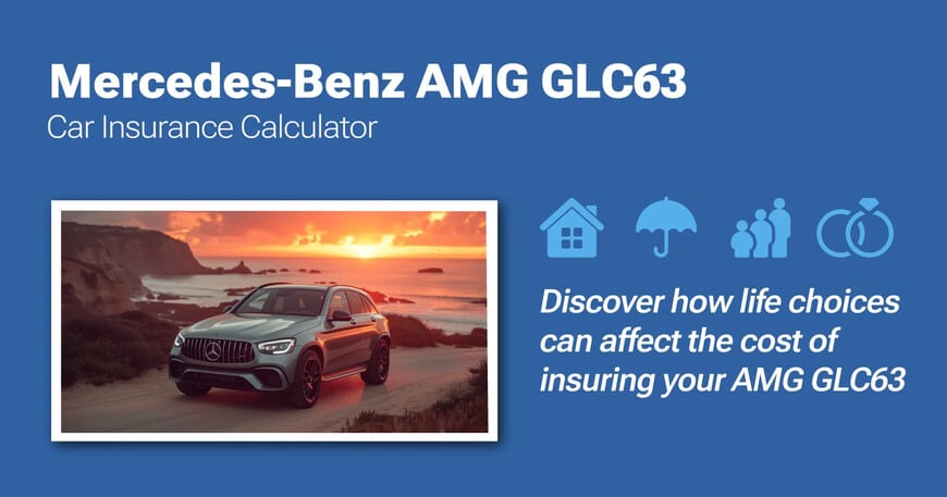 Mercedes-Benz AMG GLC63 car insurance calculator image