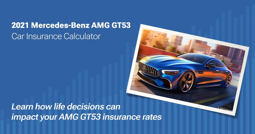 2021 Mercedes-Benz AMG GT53 car insurance calculator image