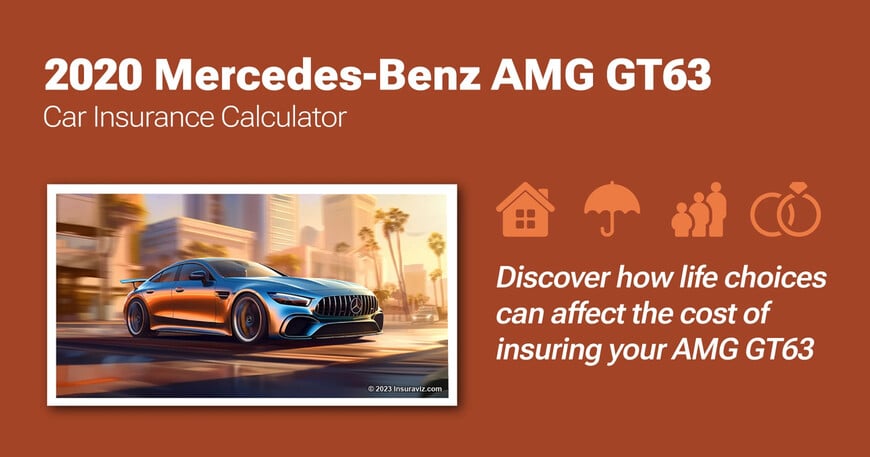 2020 Mercedes-Benz AMG GT63 car insurance calculator image
