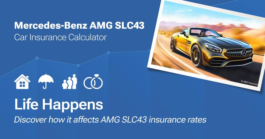 Mercedes-Benz AMG SLC43 car insurance calculator image