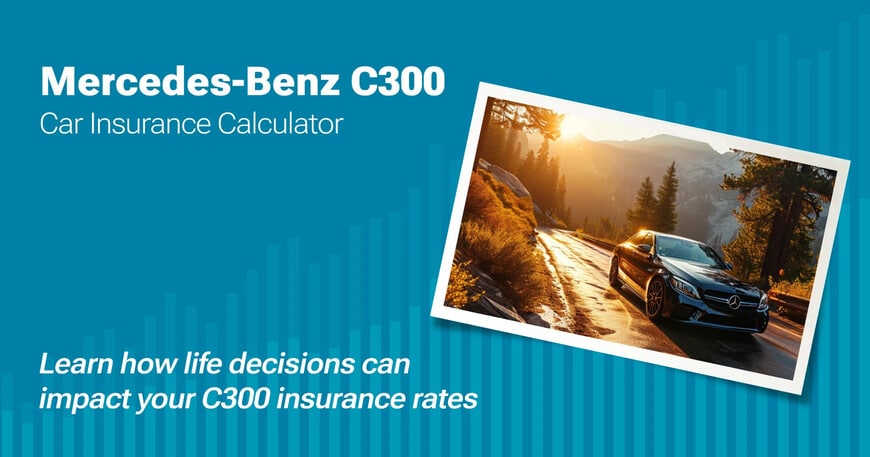 Mercedes-Benz C300 car insurance calculator image