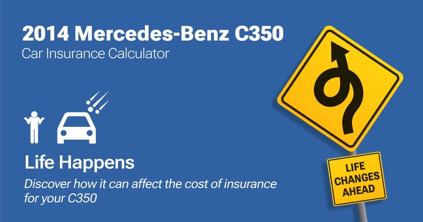 2014 Mercedes-Benz C350 car insurance calculator image