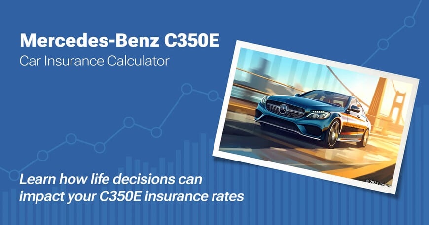 Mercedes-Benz C350E car insurance calculator image