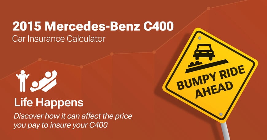 2015 Mercedes-Benz C400 car insurance calculator image