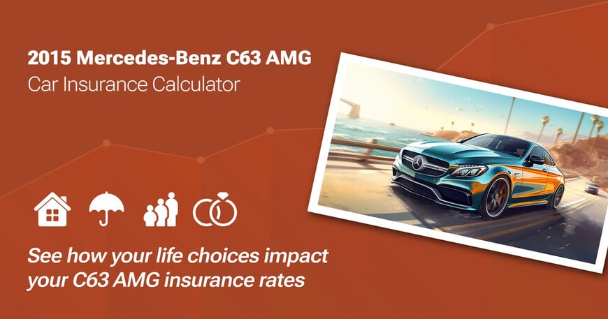 2015 Mercedes-Benz C63 AMG car insurance calculator image