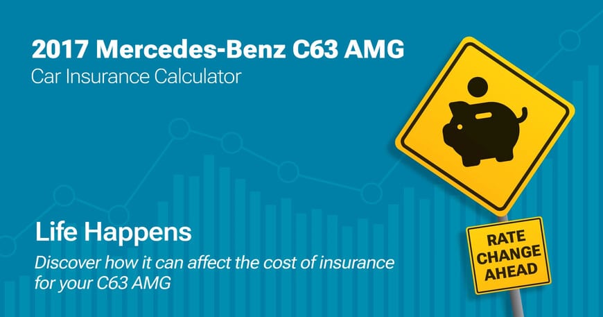 2017 Mercedes-Benz C63 AMG car insurance calculator image