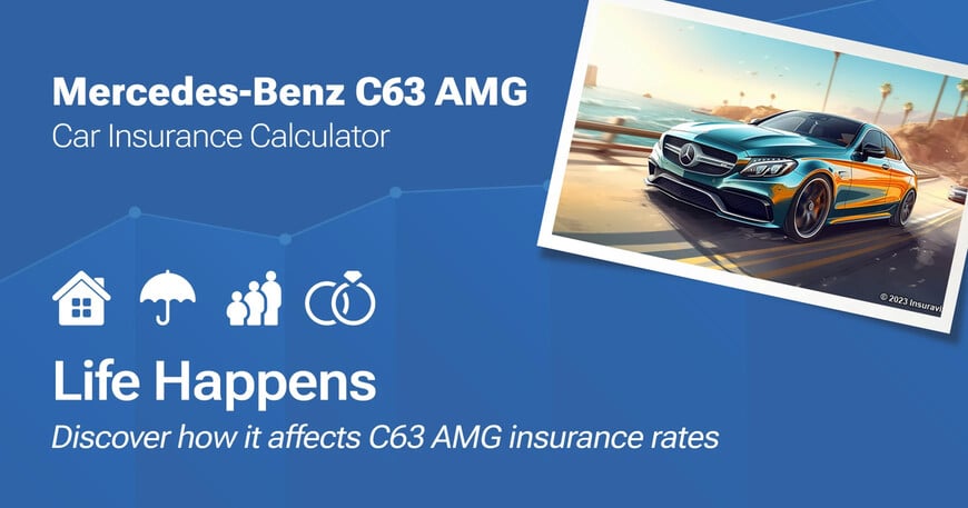 Mercedes-Benz C63 AMG car insurance calculator image