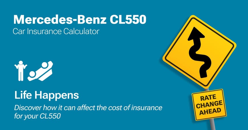 Mercedes-Benz CL550 car insurance calculator image