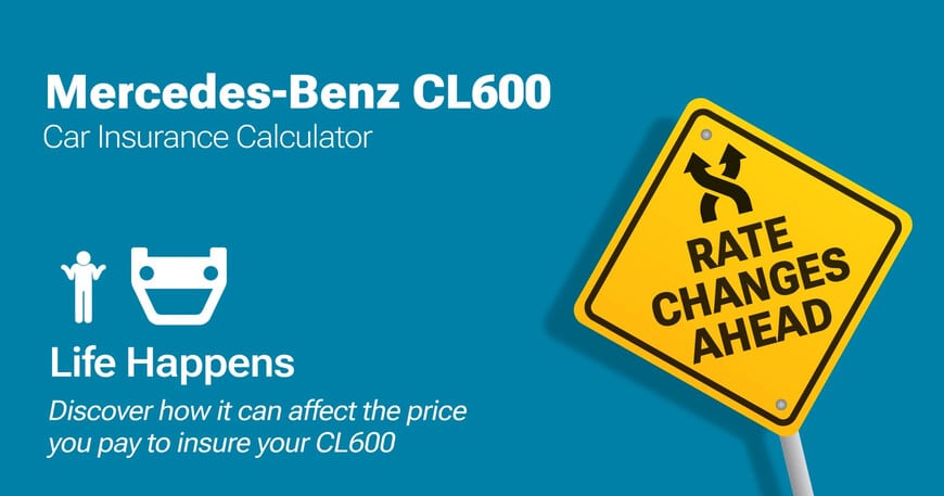 Mercedes-Benz CL600 car insurance calculator image