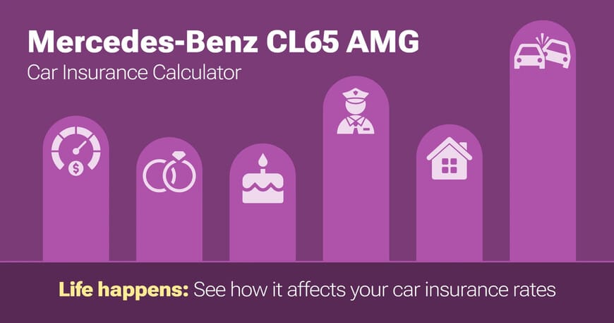Mercedes-Benz CL65 AMG car insurance calculator image