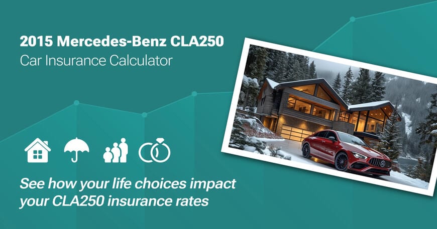 2015 Mercedes-Benz CLA250 car insurance calculator image
