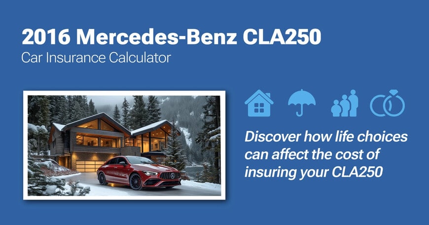 2016 Mercedes-Benz CLA250 car insurance calculator image
