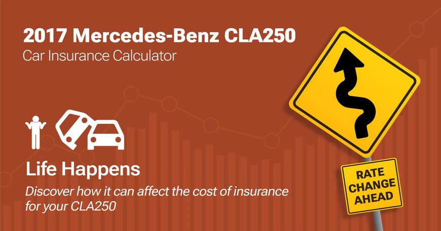 2017 Mercedes-Benz CLA250 car insurance calculator image