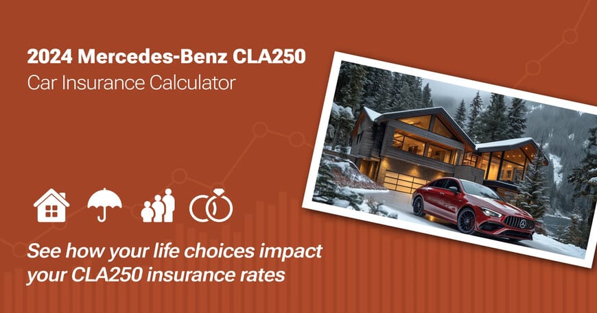 2024 Mercedes-Benz CLA250 car insurance calculator image