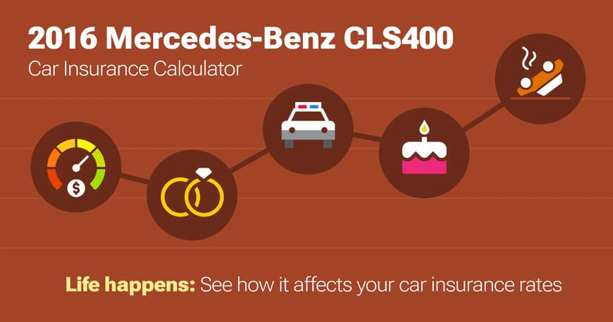 2016 Mercedes-Benz CLS400 car insurance calculator image