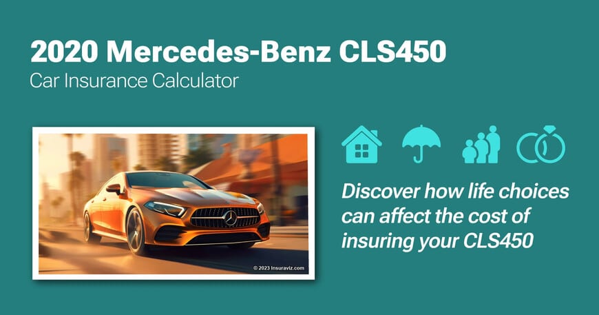 2020 Mercedes-Benz CLS450 car insurance calculator image