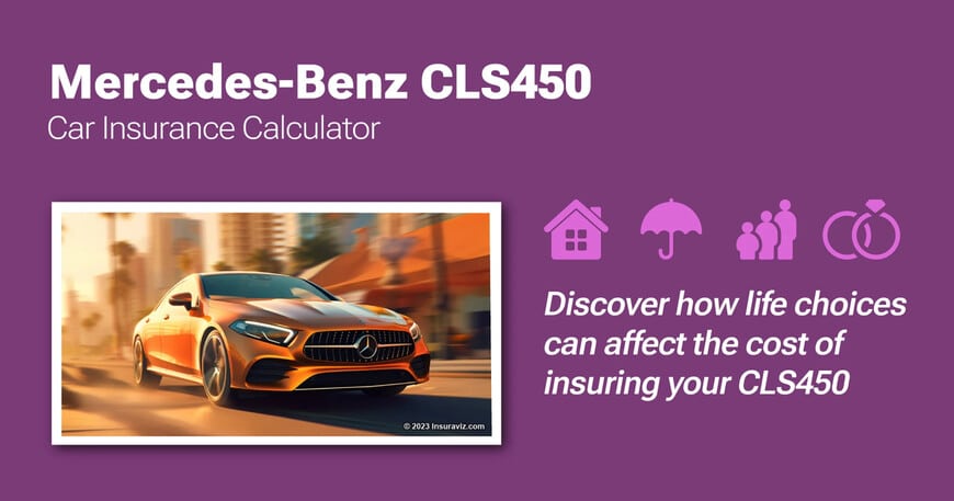Mercedes-Benz CLS450 car insurance calculator image