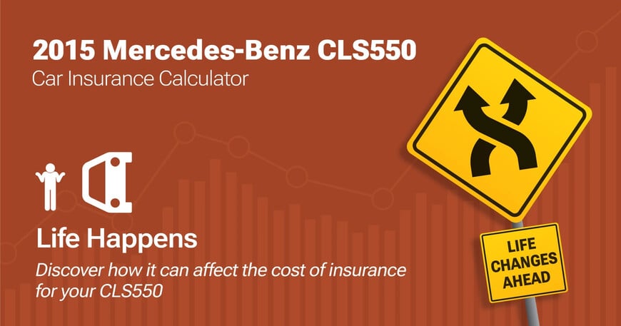 2015 Mercedes-Benz CLS550 car insurance calculator image