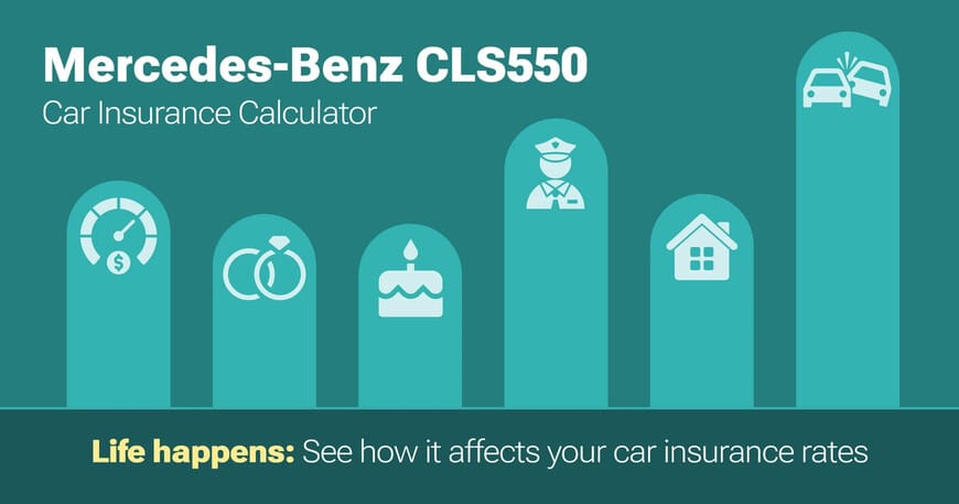 Mercedes-Benz CLS550 car insurance calculator image