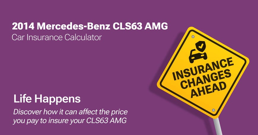 2014 Mercedes-Benz CLS63 AMG car insurance calculator image