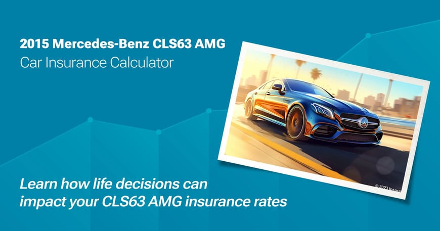 2015 Mercedes-Benz CLS63 AMG car insurance calculator image