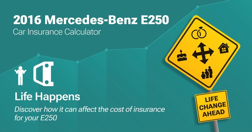 2016 Mercedes-Benz E250 car insurance calculator image