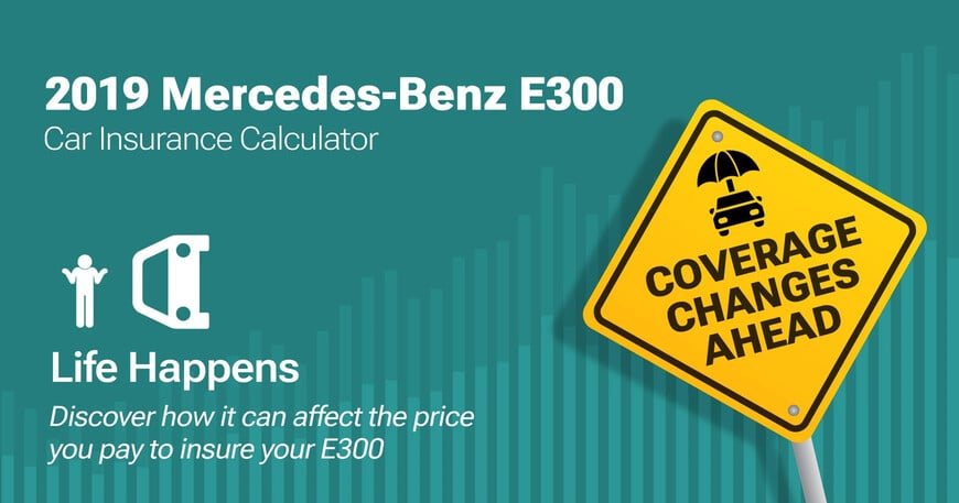 2019 Mercedes-Benz E300 car insurance calculator image