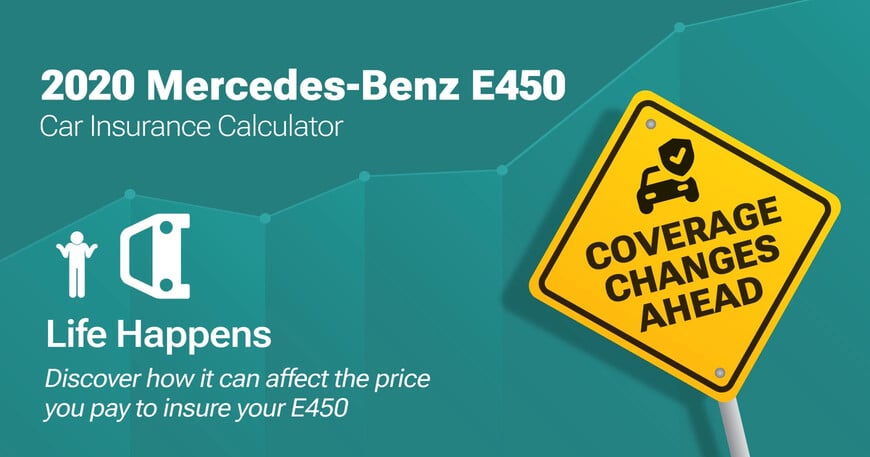 2020 Mercedes-Benz E450 car insurance calculator image