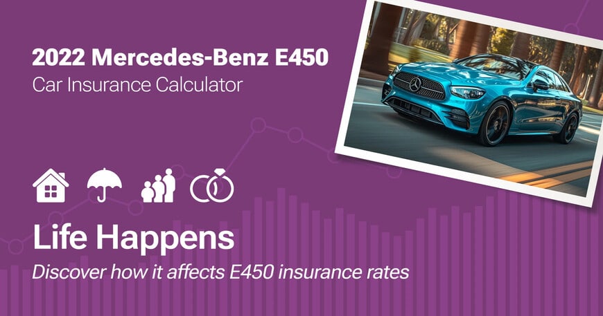 2022 Mercedes-Benz E450 car insurance calculator image