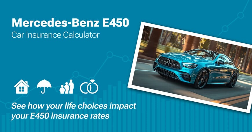 Mercedes-Benz E450 car insurance calculator image