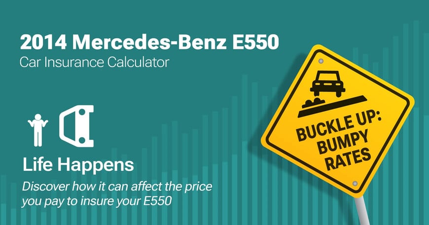2014 Mercedes-Benz E550 car insurance calculator image