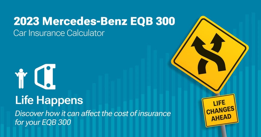 2023 Mercedes-Benz EQB 300 car insurance calculator image