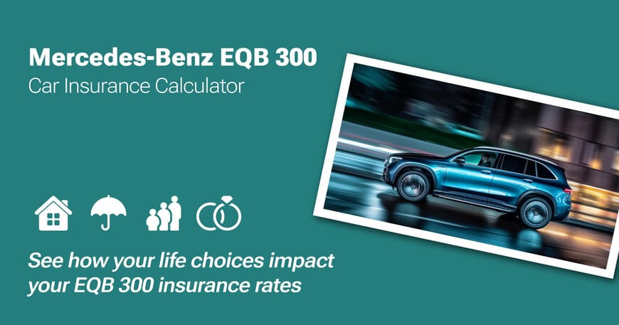 Mercedes-Benz EQB 300 car insurance calculator image