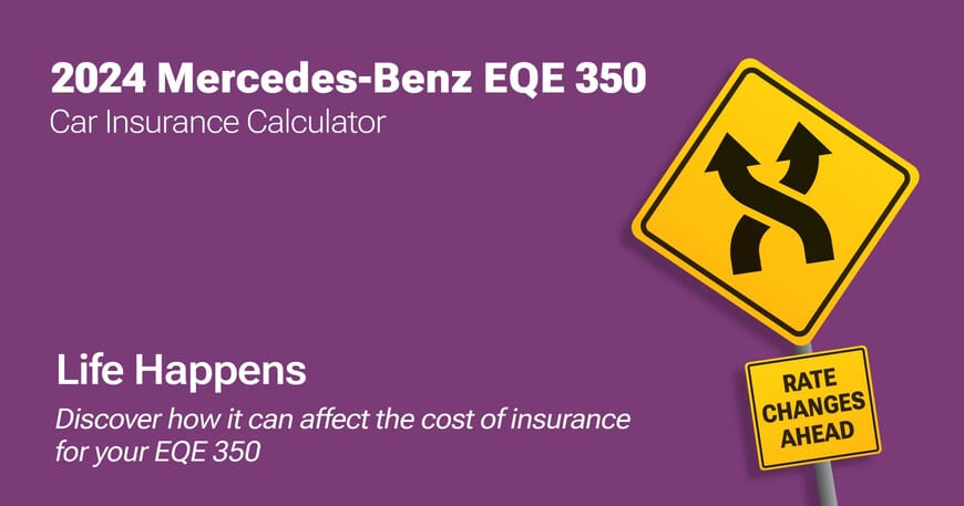 2024 Mercedes-Benz EQE 350 car insurance calculator image