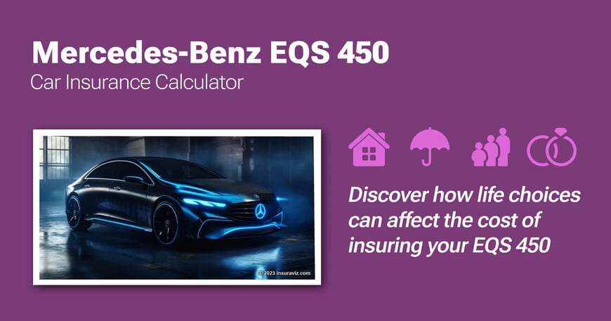 Mercedes-Benz EQS 450 car insurance calculator image