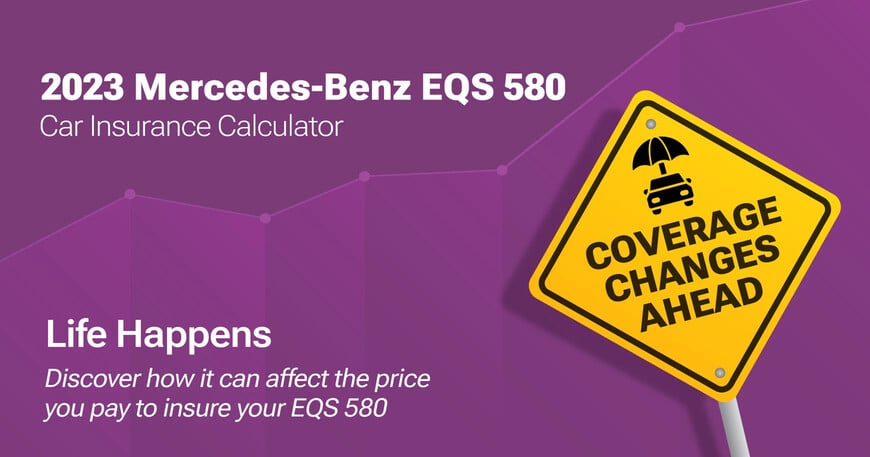 2023 Mercedes-Benz EQS 580 car insurance calculator image