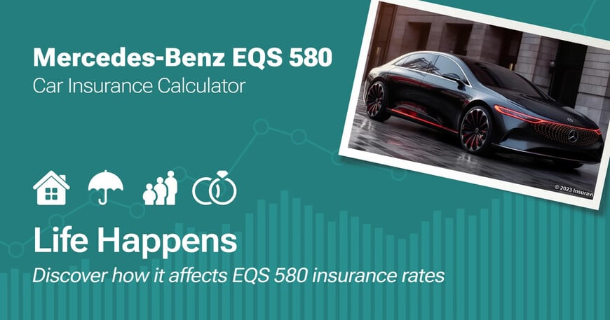 Mercedes-Benz EQS 580 car insurance calculator image