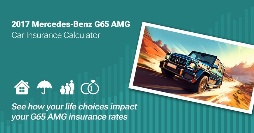 2017 Mercedes-Benz G65 AMG car insurance calculator image