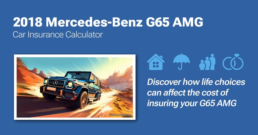 2018 Mercedes-Benz G65 AMG car insurance calculator image