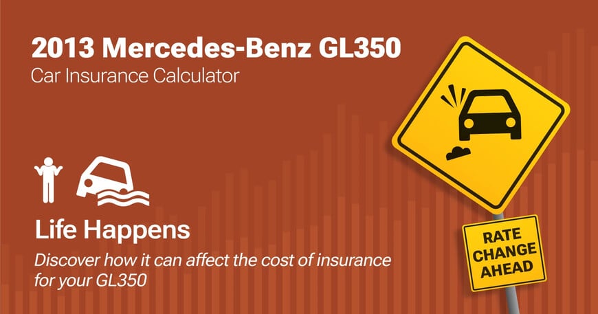 2013 Mercedes-Benz GL350 car insurance calculator image